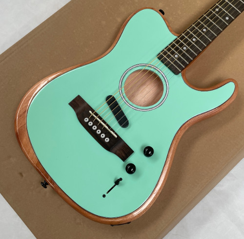 Chitarra elettrica colore blu