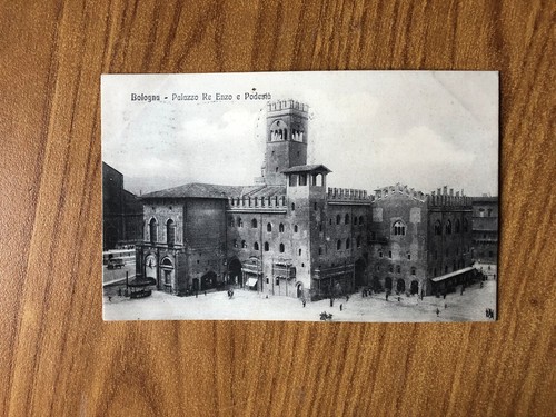 Cartolina bologna palazzo - bologna,