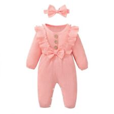 Set vestito vestito bimba bambina estivo rosa top fiocco nuovo abbigliamento