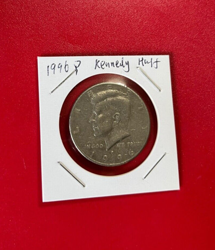 1996 kennedy mezzo dollaro - p,