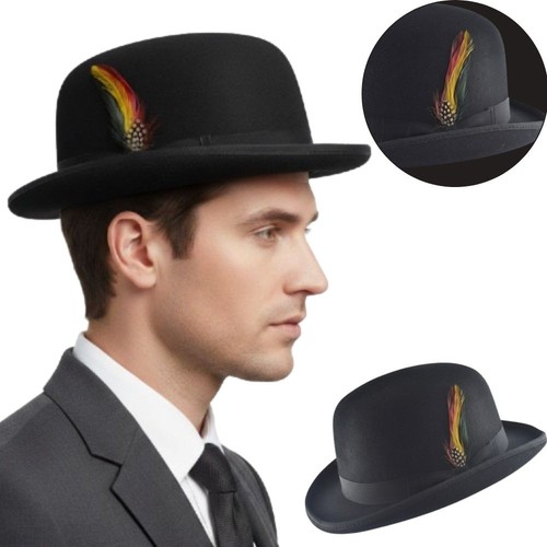 Cappello bowler 100 lana - 100%,