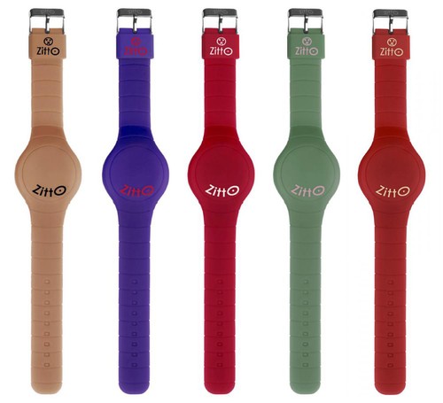 Orologio zitto glam silicone - orologio,