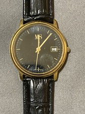 OROLOGIO MS CON DATARIO VINTAGE AL QUARZO FUNZIONANTE DA UOMO