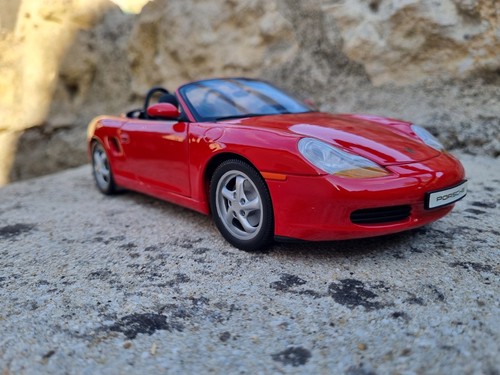 Porsche boxster rouge - , 1/18