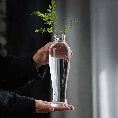 Vaso per fiori vetro - vaso,