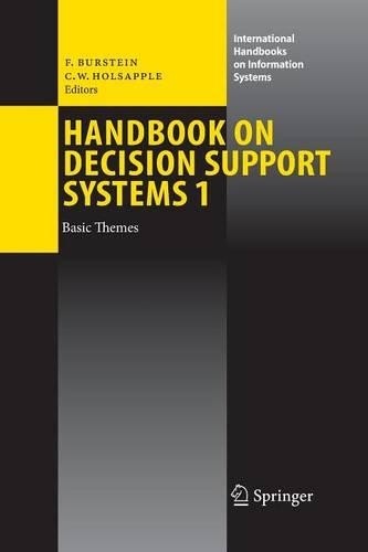 Handbook decision support - on,