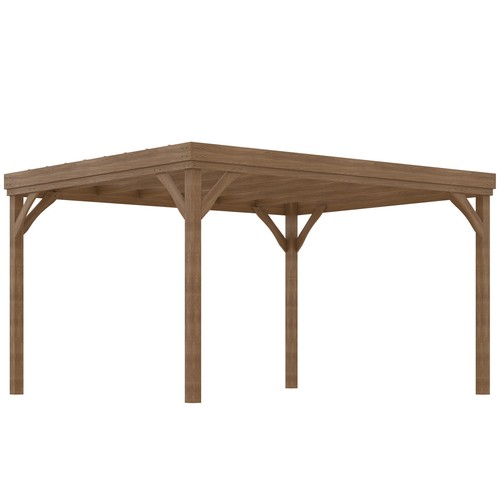 Outdoor wood pergola - 12',
