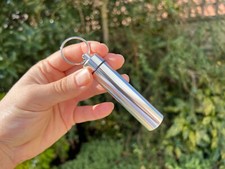 Silver cigarette case - silver, holder