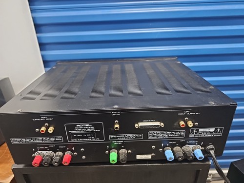 Power amplifier rotel model - amplifier,