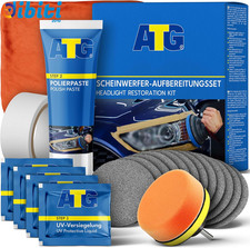 Kit Rinnova Fari Auto - Kit Lucidatura Fari Auto - Polimero Liquido Fari Kit - L