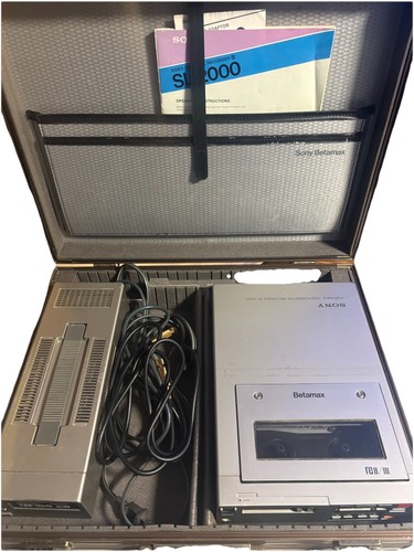 Sony 2000 betamax - sony, beta