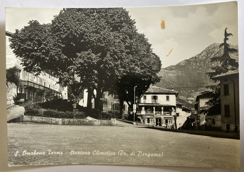 Cartolina bergamo s omobono - , s.omobono