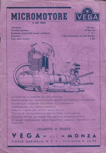Micromotore vega due tempi - micromotore,
