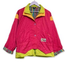 Giacca a vento Vintage rosa