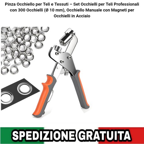 Occhiellatrice per teloni - occhiellatrice,