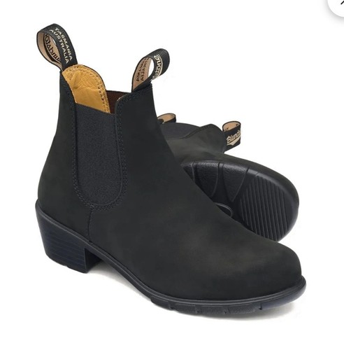 Blundstone heel black - black, nubuck