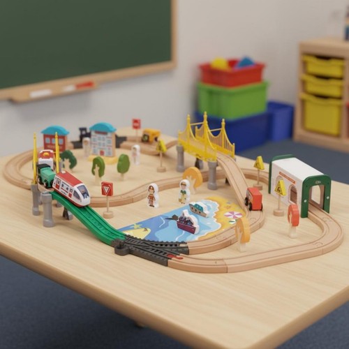 110 pezzi pista trenino - 110,