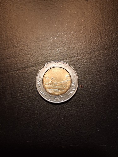 Moneta rara 500 lire - rara, da
