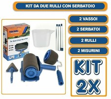 RULLO PER PITTURA CON SERBATOIO ANTIGOCCIA PAINT RULLER PRO RULLI VERNICIARE 2X