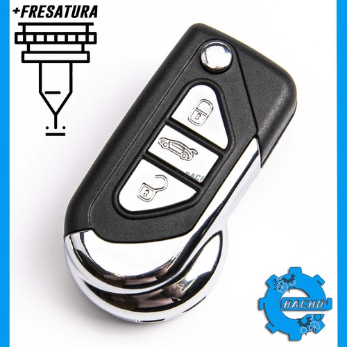 Chiave guscio per citroen - guscio, c3