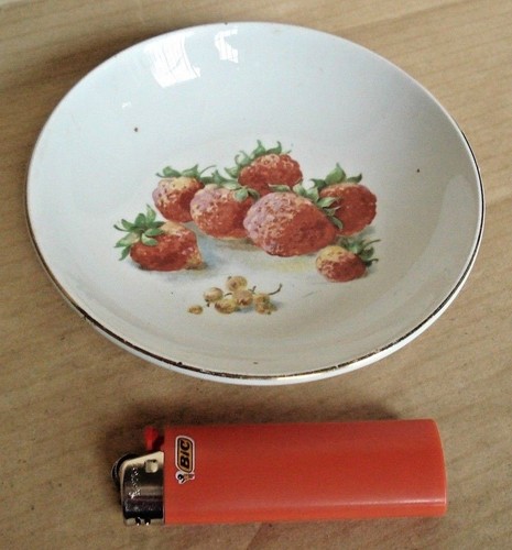 Ciotola decoro frutta fragole - decoro,