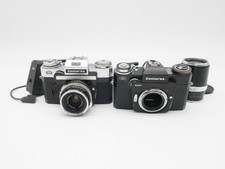 2x Mirino Zeiss Ikon Contarex Super Black + Elettronico con Distagon + Sonnar