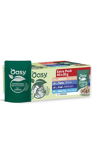 Oasy filettini per gatto - oasy,