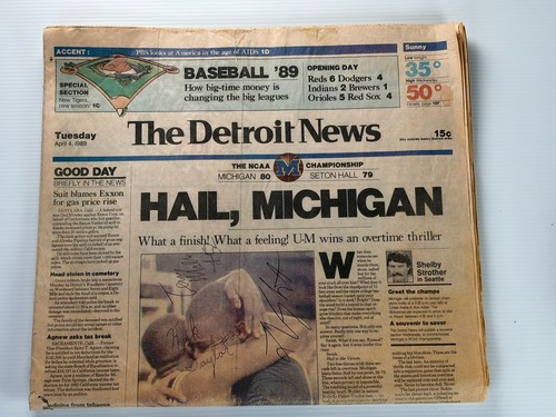 1989 michigan wolverines ncaa - michigan,