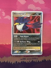 Pokemon Card Honchkrow LV. X