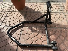 CAVALLETTO PROFESSIONALE ALZA MOTO POSTERIORE MONOBRACCIO CON PERNO