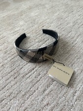 Cerchietto Burberry nero in