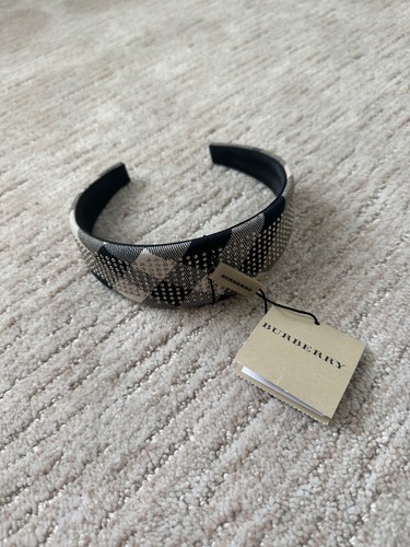 Cerchietto burberry nero - burberry,