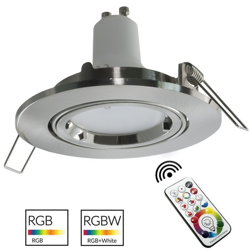 Faretto incasso tondo silver