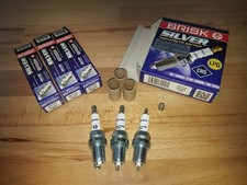 3x BRISK DR17YS-1 Silver Spark