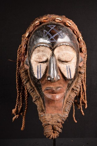 Autentica maschera chokwe - un'autentica,