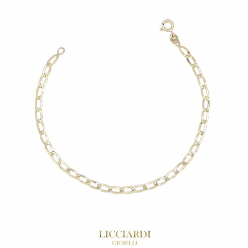Bracciale unisex catena oro