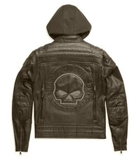 Giacca pelle mucca uomo H-D