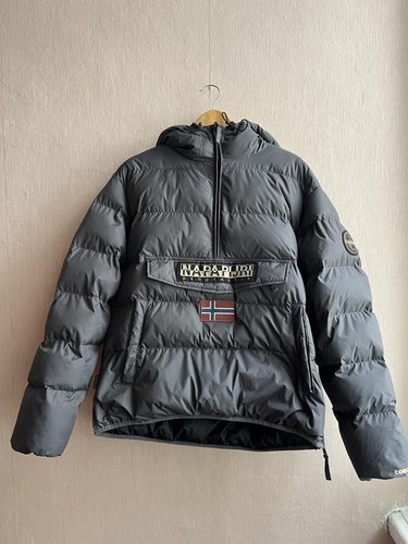 Men napapijri jacket grey - napapijri,