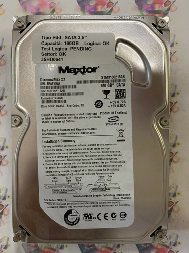 Hard disk usato sata - hard,