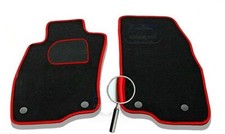 2 Tappetini  Tappeti auto con Bordino Rosso Specifici COMPATIBILI con ALFA Mito