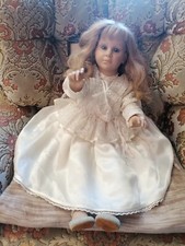 Bambola FIBA made in Italy vintage anni '70 bachelite? Vinile? altezza cm 70