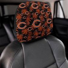 Chicago Bears Two Car Headrest