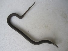 ANTICA MANIGLIA  FERRO  DELL'700  X PORTA  PORTONE  CASA IN MONTAGNA LUNGA CM 17