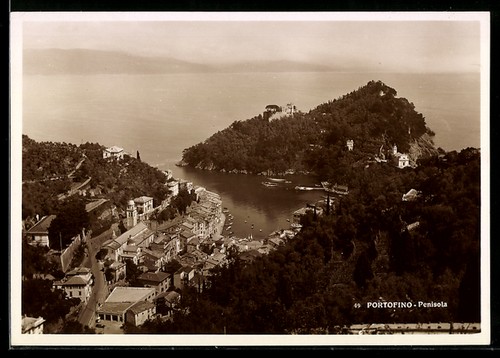 Cartolina portofino vista - cartolina,