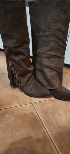Stivali donna marroni - stivali,