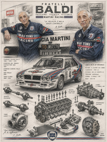 Lancia delta martini racing - delta,