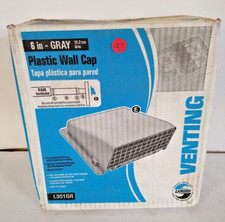 Lambro 6" Gray Plastic Wall