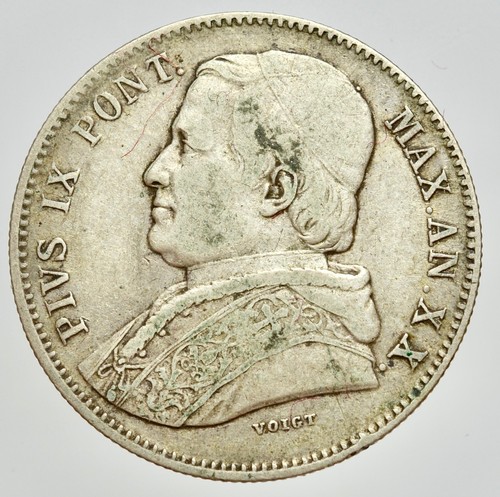 Roma pio 1846 1870 - 1846-1870, -ag/