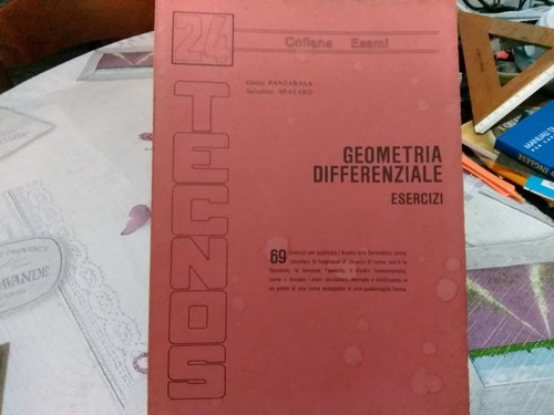Geometria differenziale - ,