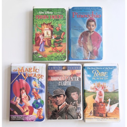 Vintage disney vhs lot - disney,